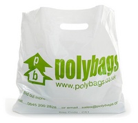 Large printed carrier bag
